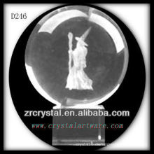 K9 3D Laser Unterwasser Bild im Crystal Ball